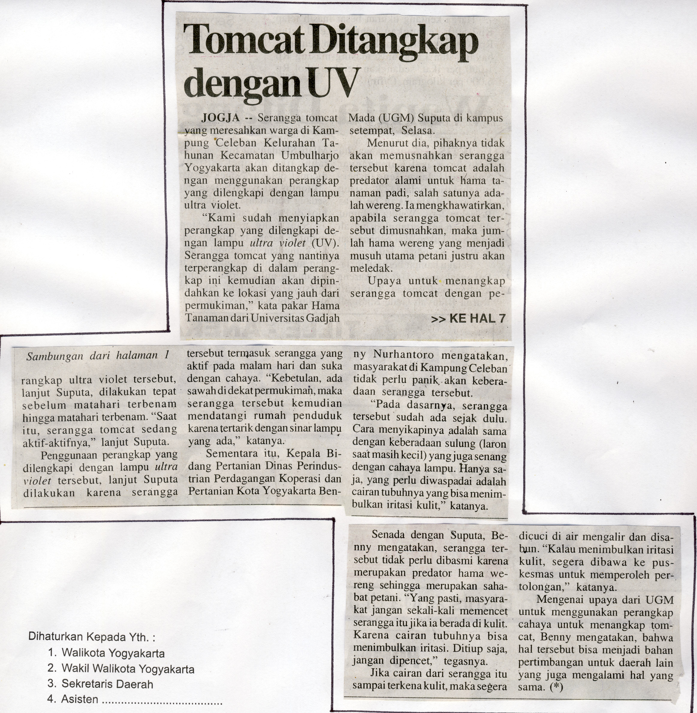 Kliping jogja terbaru